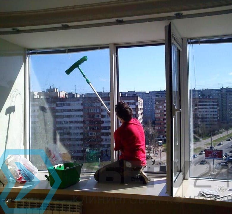 уборка балкона